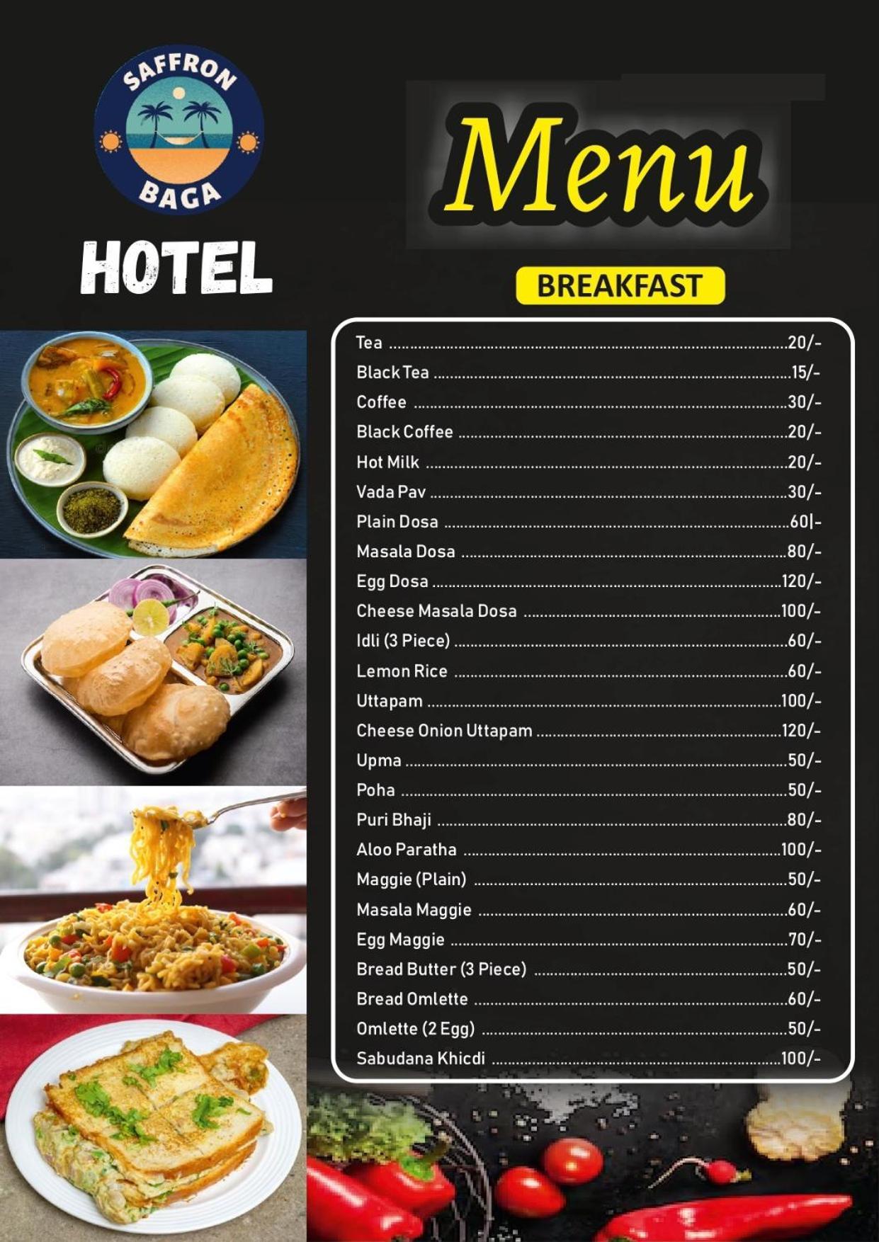 Hotel Saffron Baga Extérieur photo